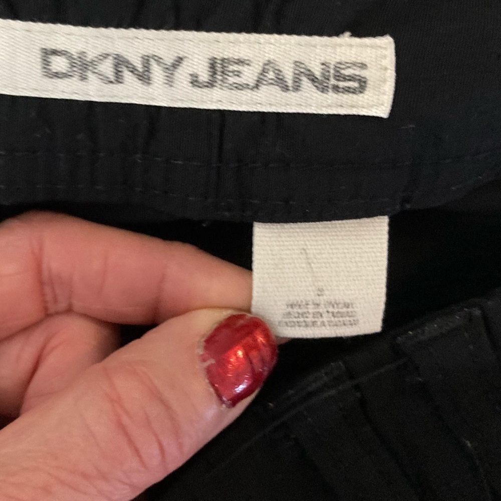 DKNY Black Boot Cut Pants or Slacks or Trousers in Size 8 - Picture 3 of 10